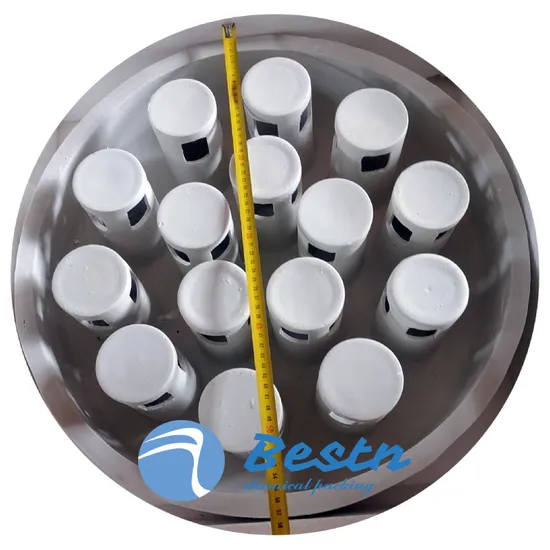 Customize Tower Internals White Orifice Riser Type Ceramic Tube Distributor for Chemical Industry